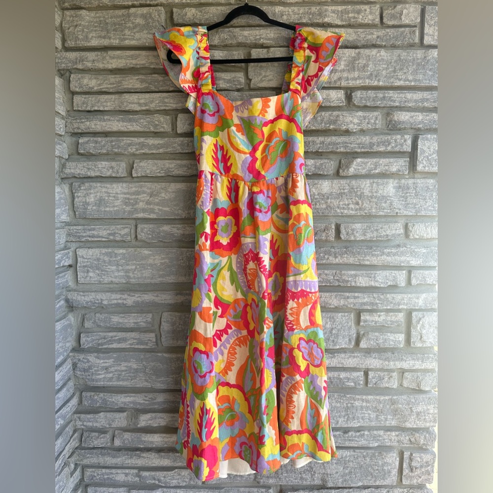 Sezane - “Robe Melville” - “Seventies” print dress - Picture 3 of 6
